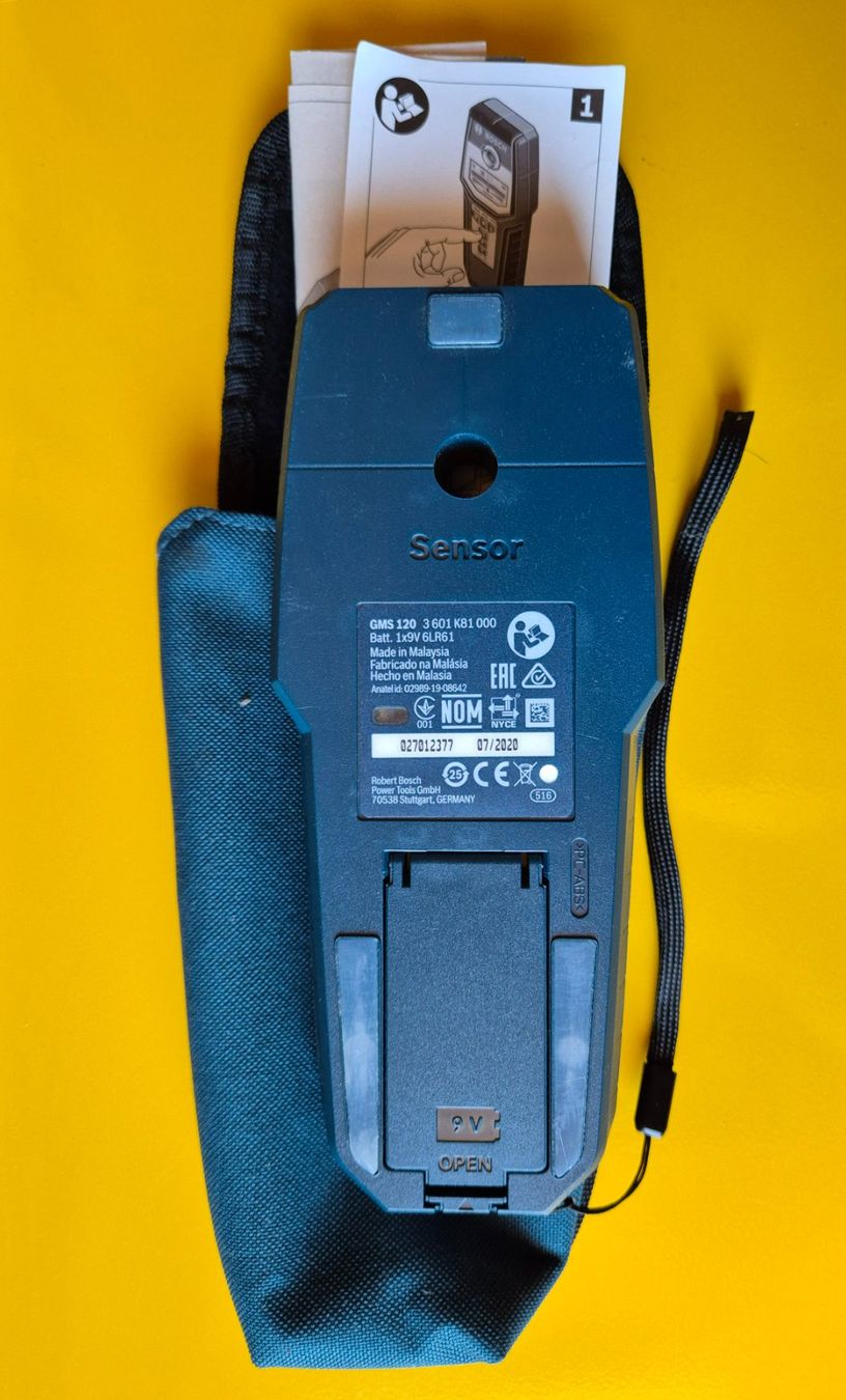 Bosch Misurare: Metalldetektor Bosch GMS 120 Professional – Usato da Bubikon venduto da Manarola 1