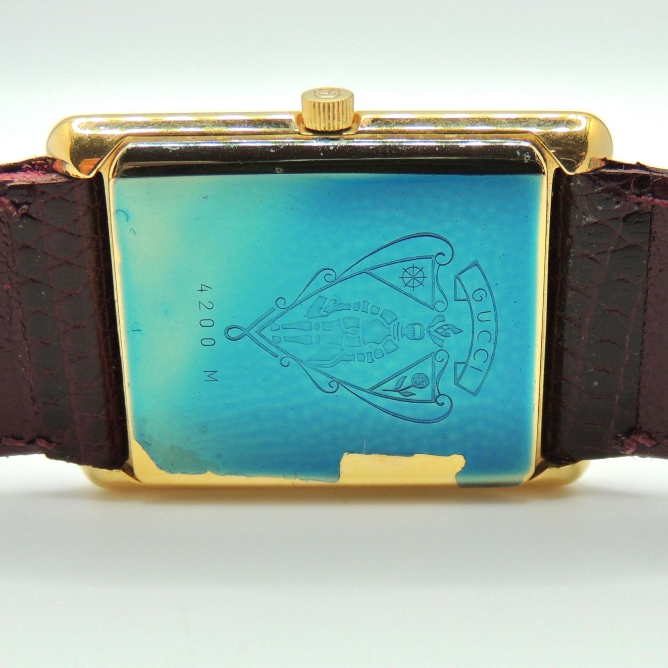 Gucci Uhren: Montre Gucci nacre vintage – Neu (gemäss Beschreibung) aus Lausanne von DuGoutetdesCouleurs 3
