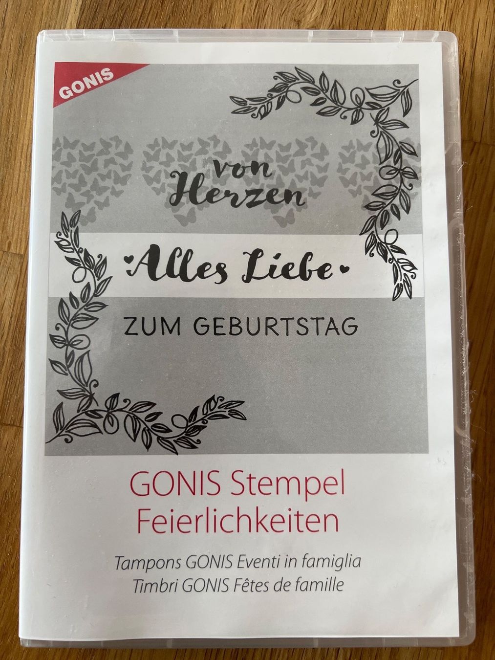 Gonis Timbri: Gonis Stempel – Nuovo e nell'imballaggio originale da Knonau venduto da Dodo137