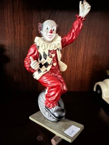 Statuette: Gilde Clown - Eddi, der Einradfahrer – Usato da Brügg BE venduto da TSP02