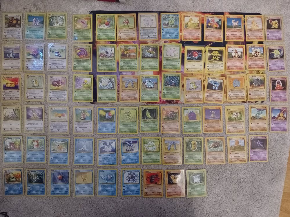 Pokemon Karten Deutsch Base sets auch einzeln | Kaufen auf Ricardo