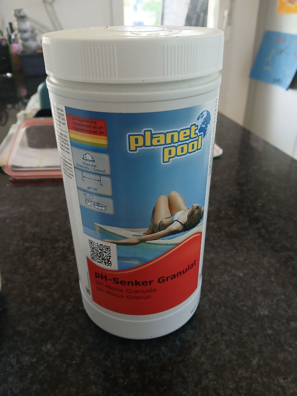 Schwimmbad: Planet Pool PH Senker ca 2/3 voll – Gebraucht aus Fislisbach von Quirlig07