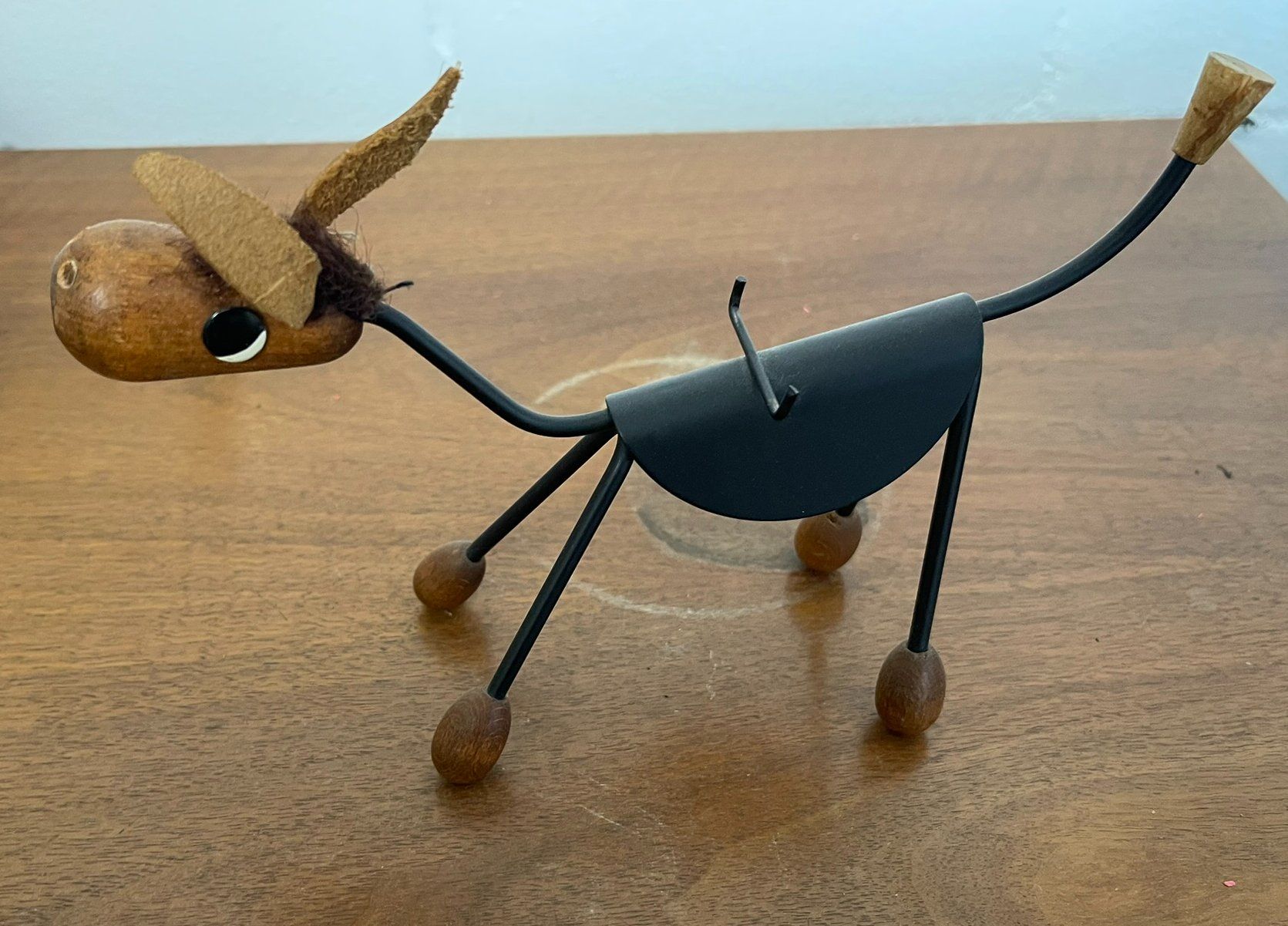 Figuren: Mid Century Designklassiker: TISCHESEL (String Ära) – Gebraucht aus Frenkendorf von Yard-Sale-2000 2