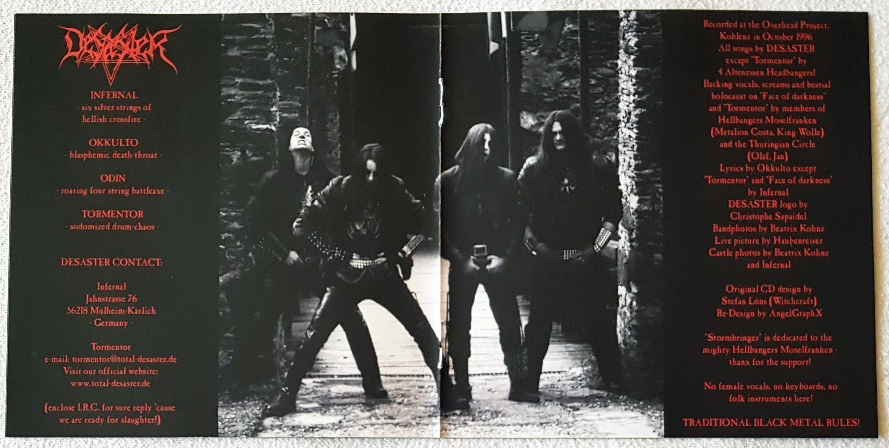 CD: Desaster ‎– Stormbringer - CD - 1997 - First Press – Usato da Uster venduto da Zardodel 5