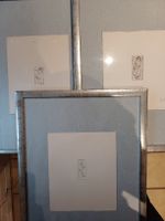 3 Original Rudolf Mumprecht Zeichnungen