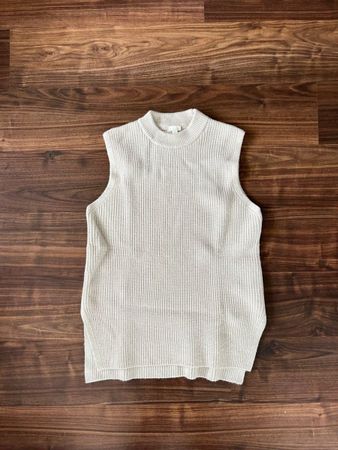 beiges H&M Strickgilet, Size M