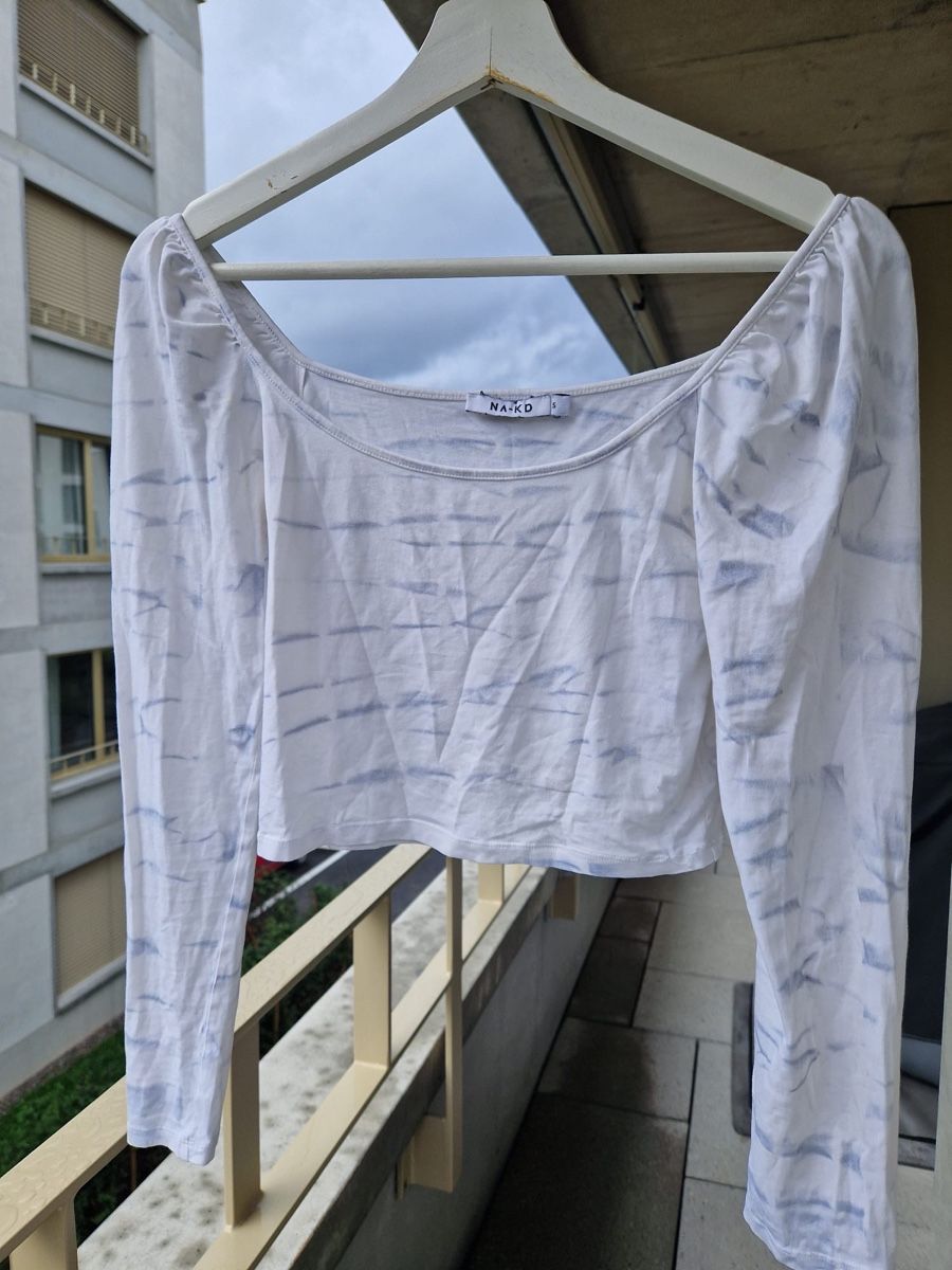 Na-kd Top: NA-KD Top Gr. S Baumwolle mit Elastan – Usato da Zürich venduto da WeisserPlanet