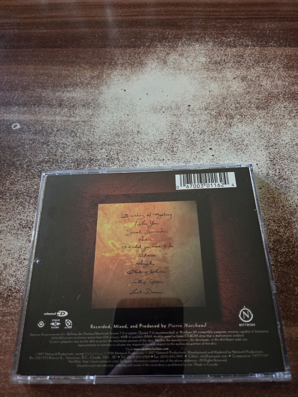 CD: Sarah McLachlan - Surfacing – Usato da Wattenwil venduto da Mage66 1