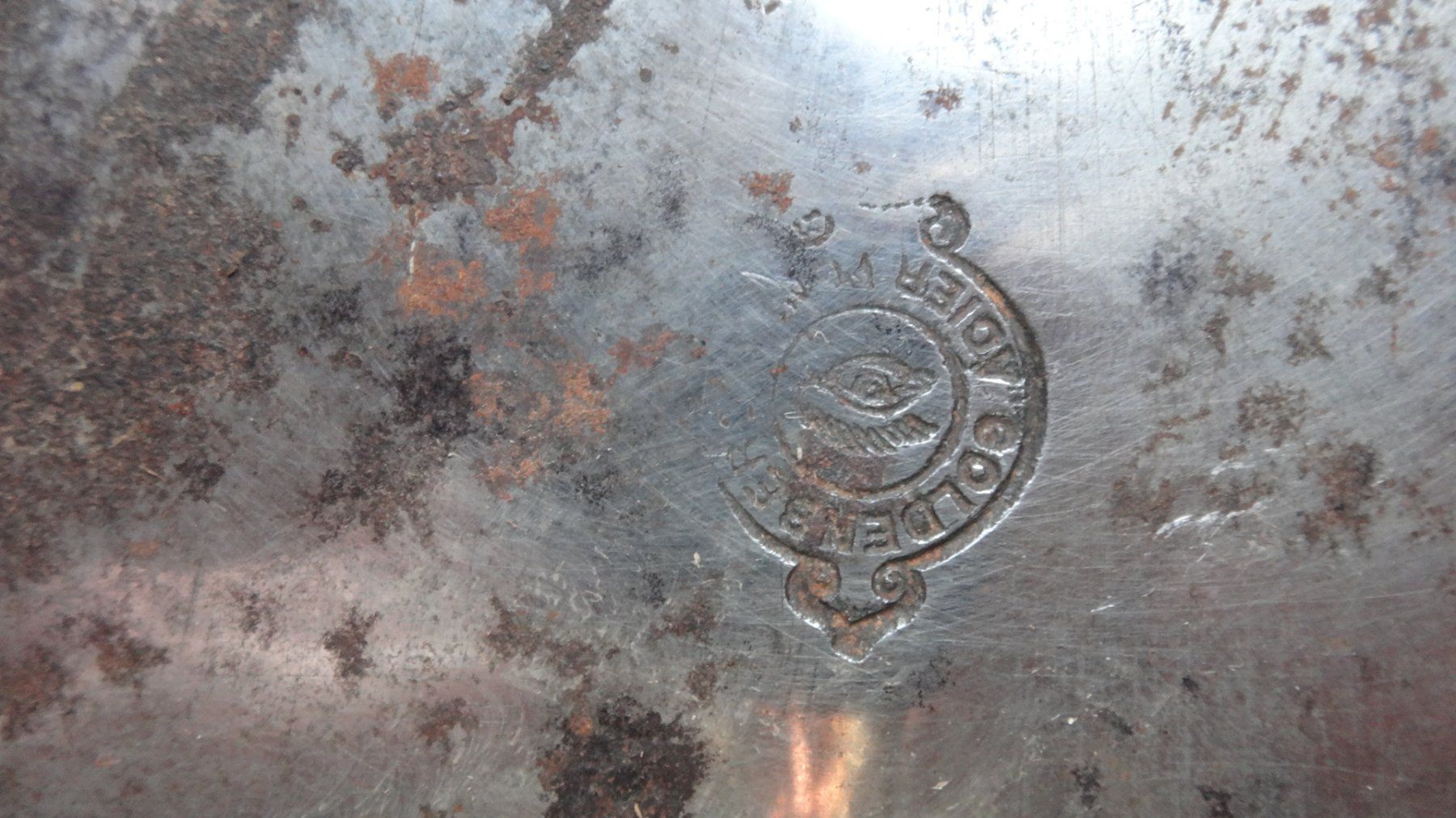 Küchenmesser: Hache de boucher ancienne, acier goldenberg – Gebraucht aus Rebeuvelier von falcon58 2