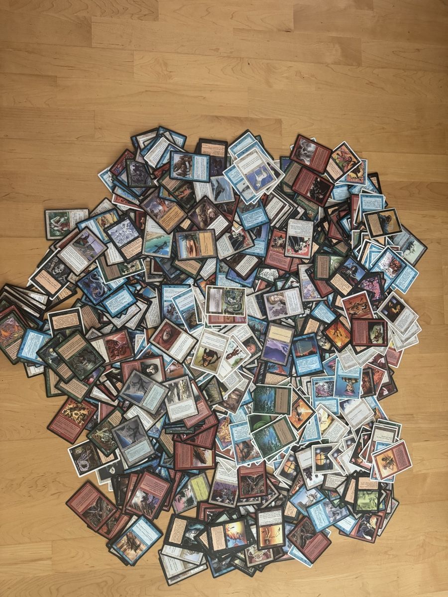 Magic The Gathering Sammelbilder & Trading cards: 1.7 KG Magic the Gathering Karten alt – Gebraucht aus Zürich von Flo3333