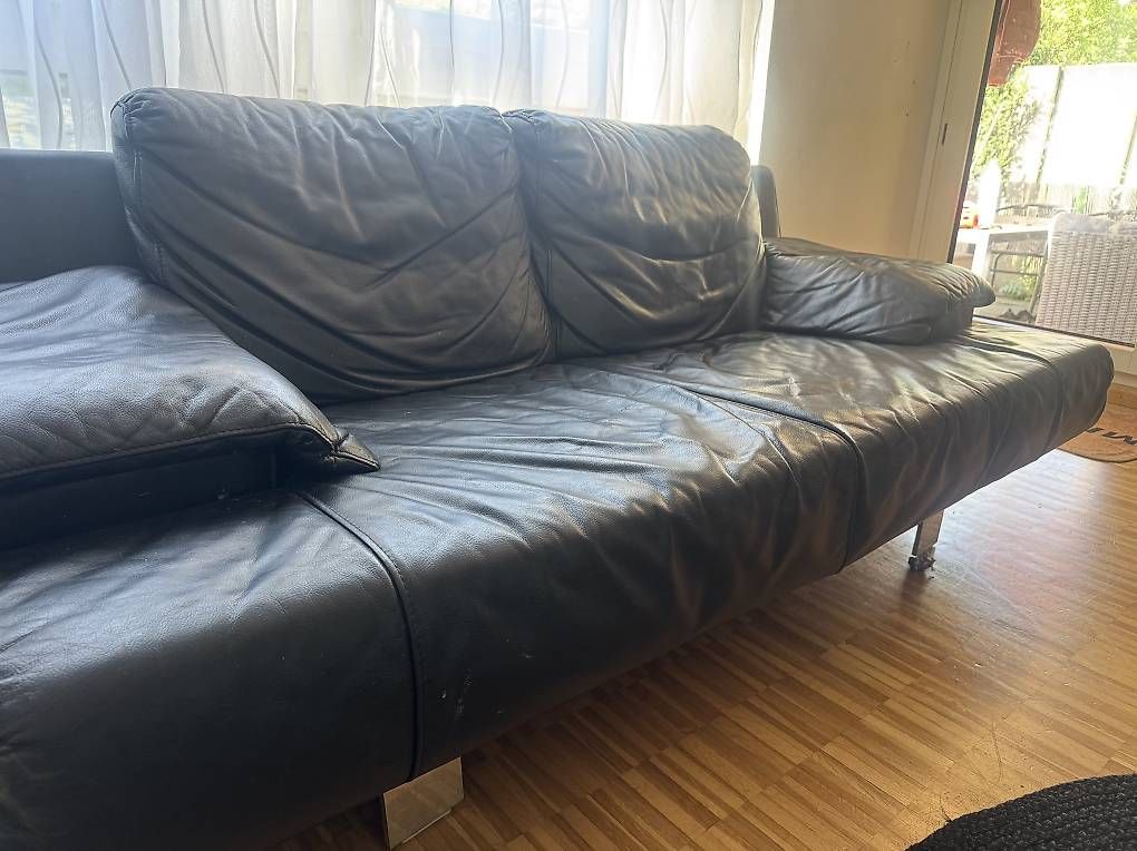 Divani: Ledersofa set 3 und 2 – Usato da Muttenz venduto da 1912 1