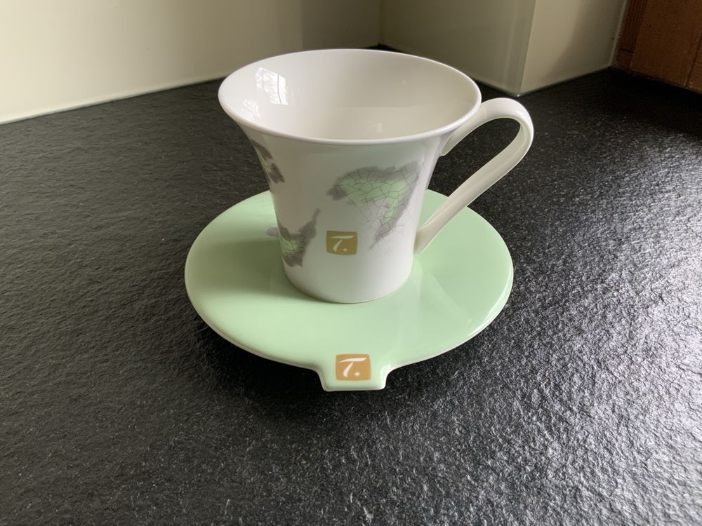 Nespresso Tasses: Tasse mit Untertasse, Grüner Tee, T7 Design – Neuf (Voir description) à Widnau par Como2006 3