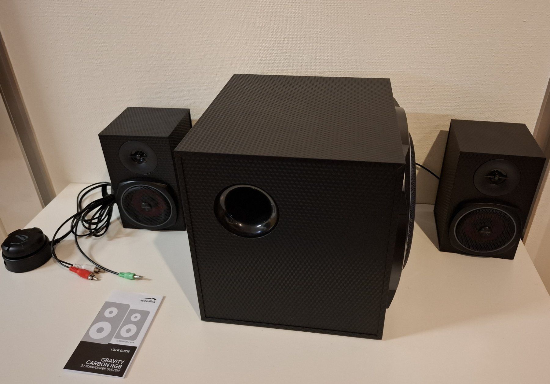 Haut-parleurs: SPEEDLINK Gravity Carbon 2.1 Subwoofer System – Neuf (Voir description) à Bottmingen par Tomena0214 6