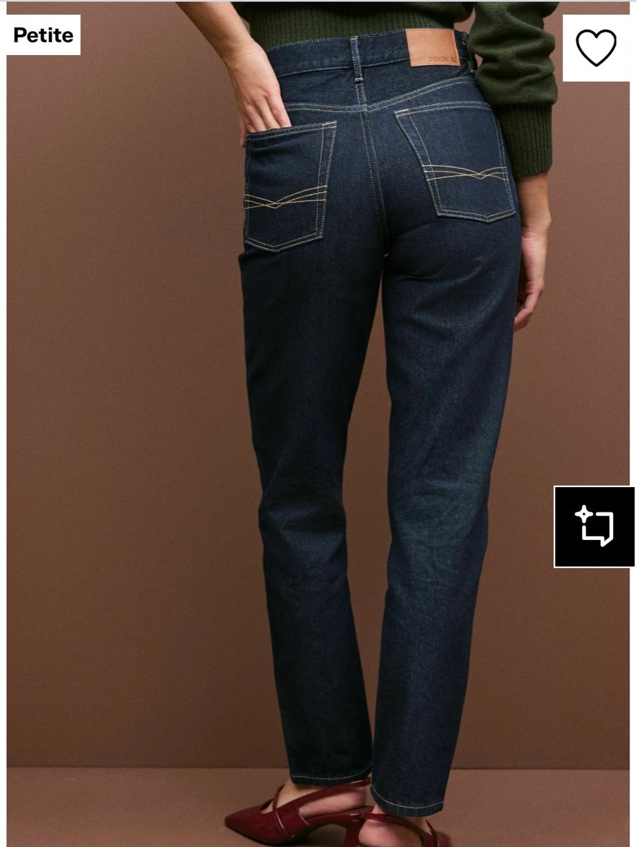 Jeans: Petite Dark Wash Denim Jeans - Excellent Condition – Usato da Zürich venduto da seymabaskaben 2