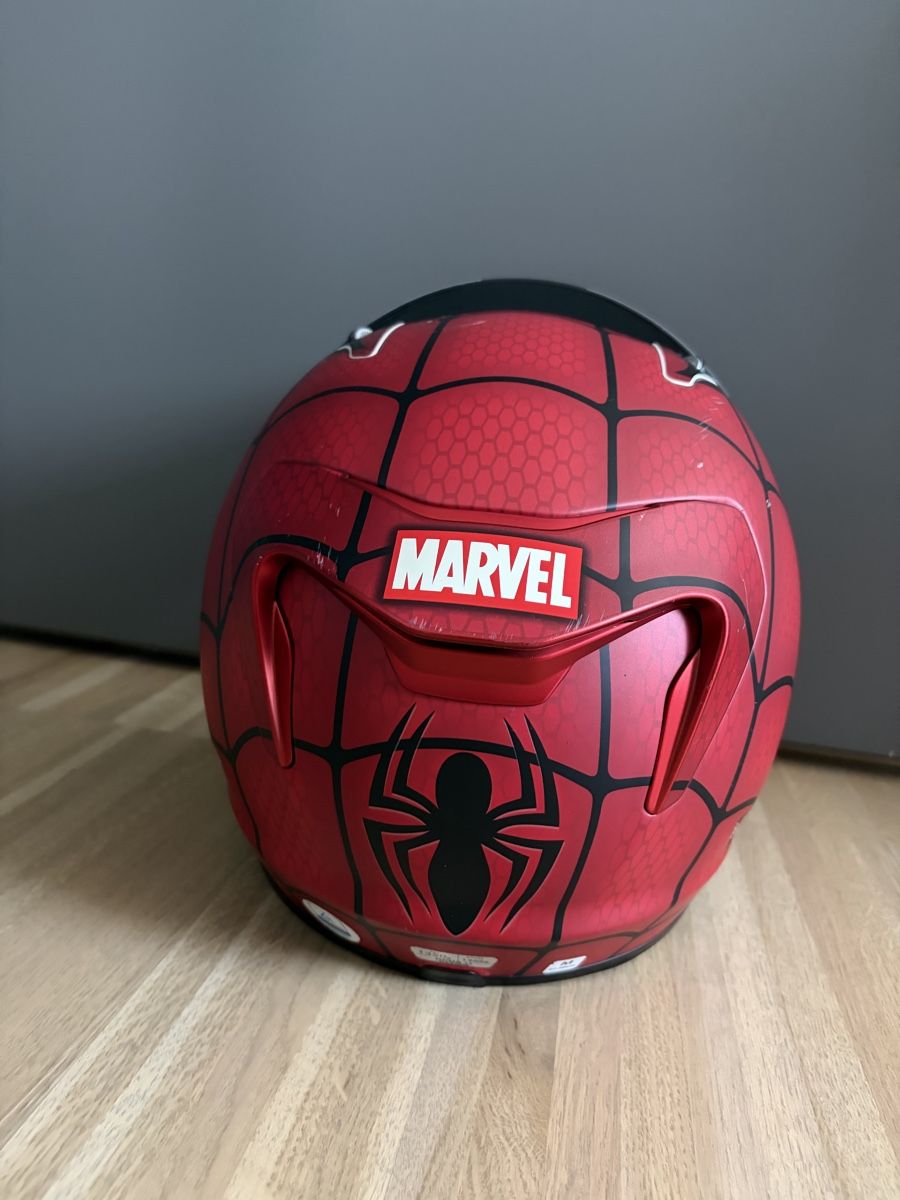 HJC Caschi & visiere: HJC Motorradhelm Marvel Spiderman – Usato da Frauenfeld venduto da corsa1893 4