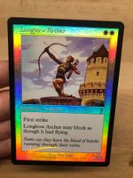 MTG Longbow Archer foil 7 edition 2001 EN Ex