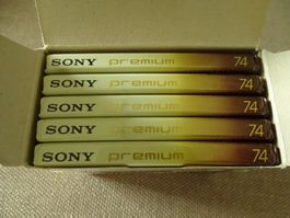 5 Stück minidisc Sony 74  NOS