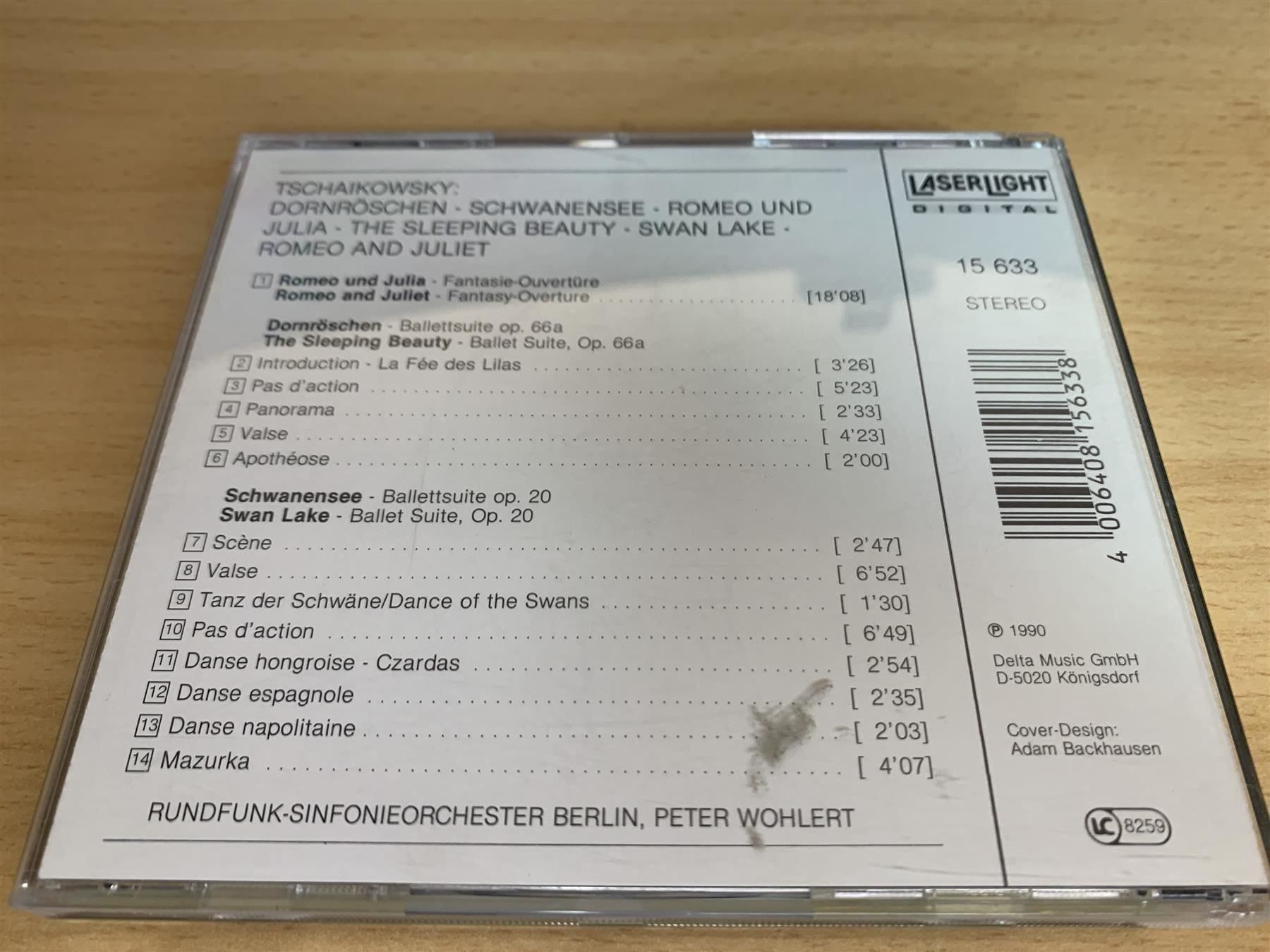 CD: Tschaikowsky - Dornröschen - Schwanensee – Usato da Rikon im Tösstal venduto da Alpenmutz 1