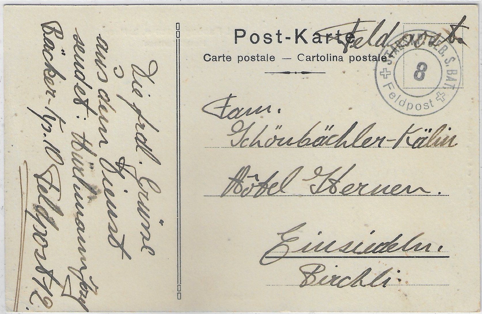 Cartoline postali: Bad Passug - Hotel Kurhaus – Usato da Ettingen venduto da Kartenplanet 1