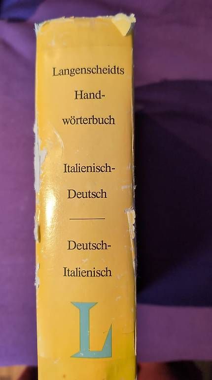 Livres: Handwörterbuch Italienisch – D'occasion à Birmenstorf AG par R_C_B
