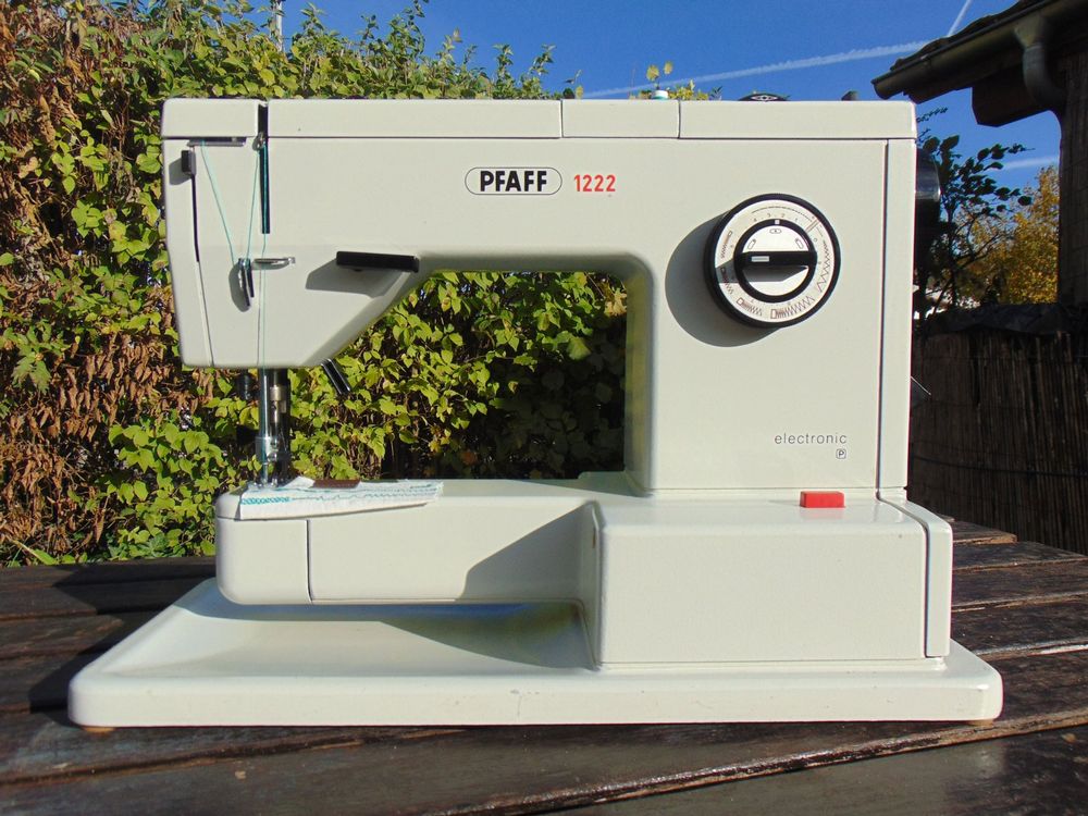 Nähmaschine PFAFF 1222, mit IDT, ab Service, 6 Mon. Garantie Kaufen