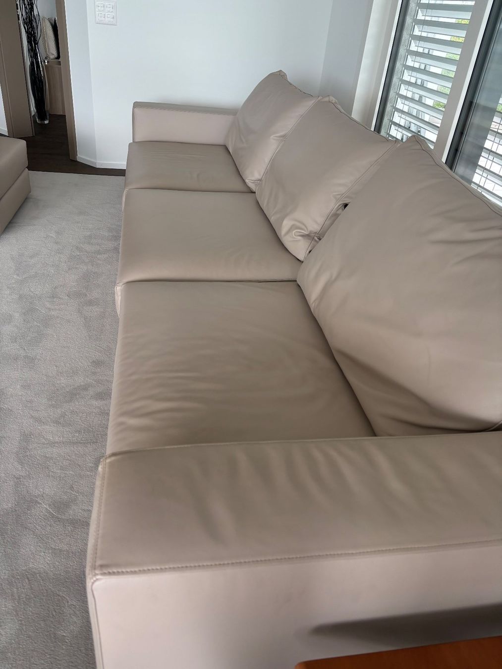 Saba Divani: SABA Italia - Design Leather Sofa - Modular – Usato da Wollerau venduto da Dolder23 1