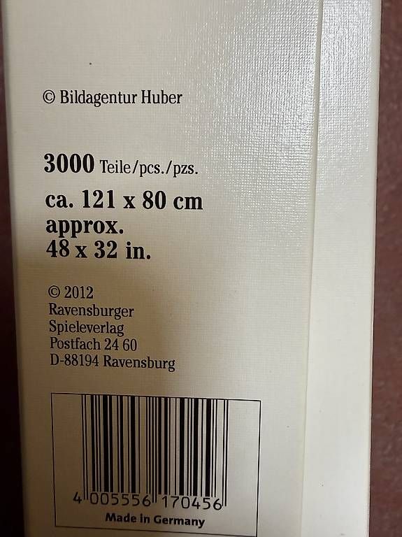 Puzzle: Puzzle 3000 strand – Usato da Zürich venduto da ser_6jwp 2