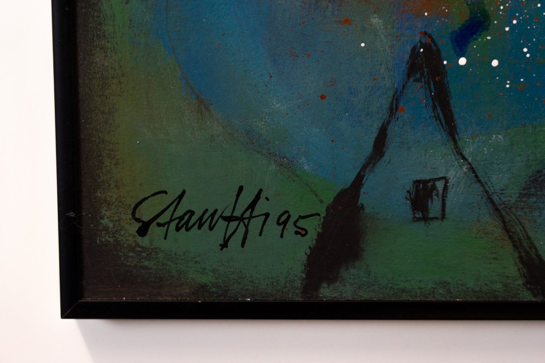 Gemälde: Gemälde Acryl Kunst Nr. 1 - Versand möglich – Gebraucht aus Schaffhausen von Studio-Ara 4