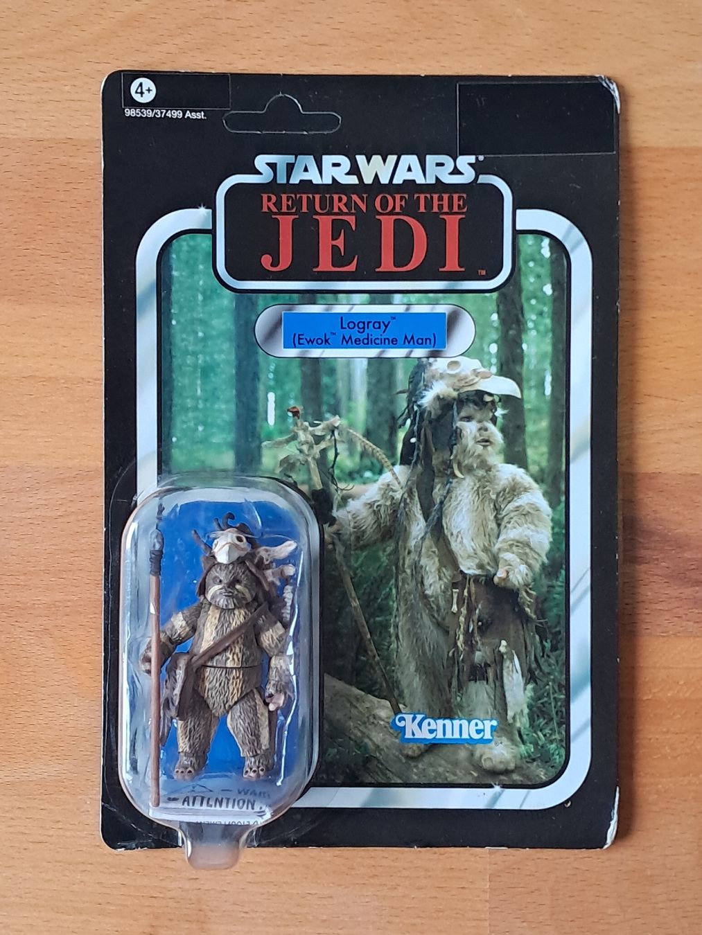 Star Wars Spielzeuge: Star wars, Action Figure , Logray Ewok Kenner – Neu und originalverpackt aus Treyvaux von sci_y6wk