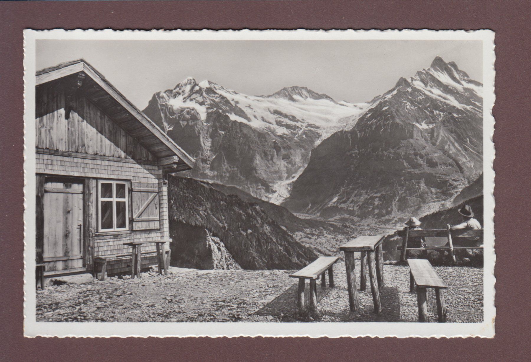 Cartoline postali: Schynige Platte - DAUBE - Leute – Usato da Pully venduto da nicecards