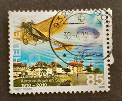 Nr.1338 Luftfahrt in der Schweiz 1910-2010 Ernest Failloubaz