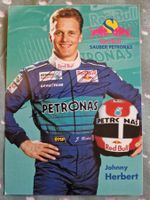 Autographe de JOHNNY HERBERT F1