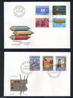 CH Ersttagsbriefe Sammlung Jahr 1975