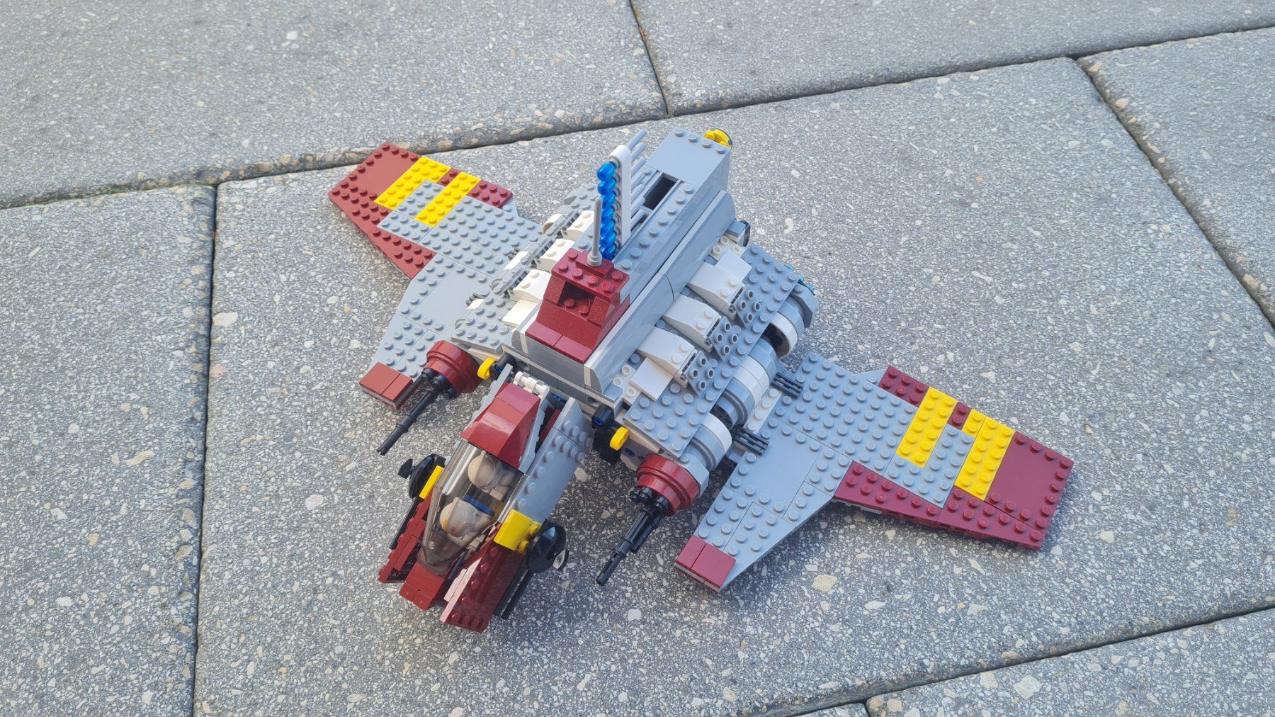 Lego Baukästen: Lego Star Wars / Republic Attack Shuttle / 8019 / JG 2009 – Gebraucht aus Safenwil von Husqi2000 5