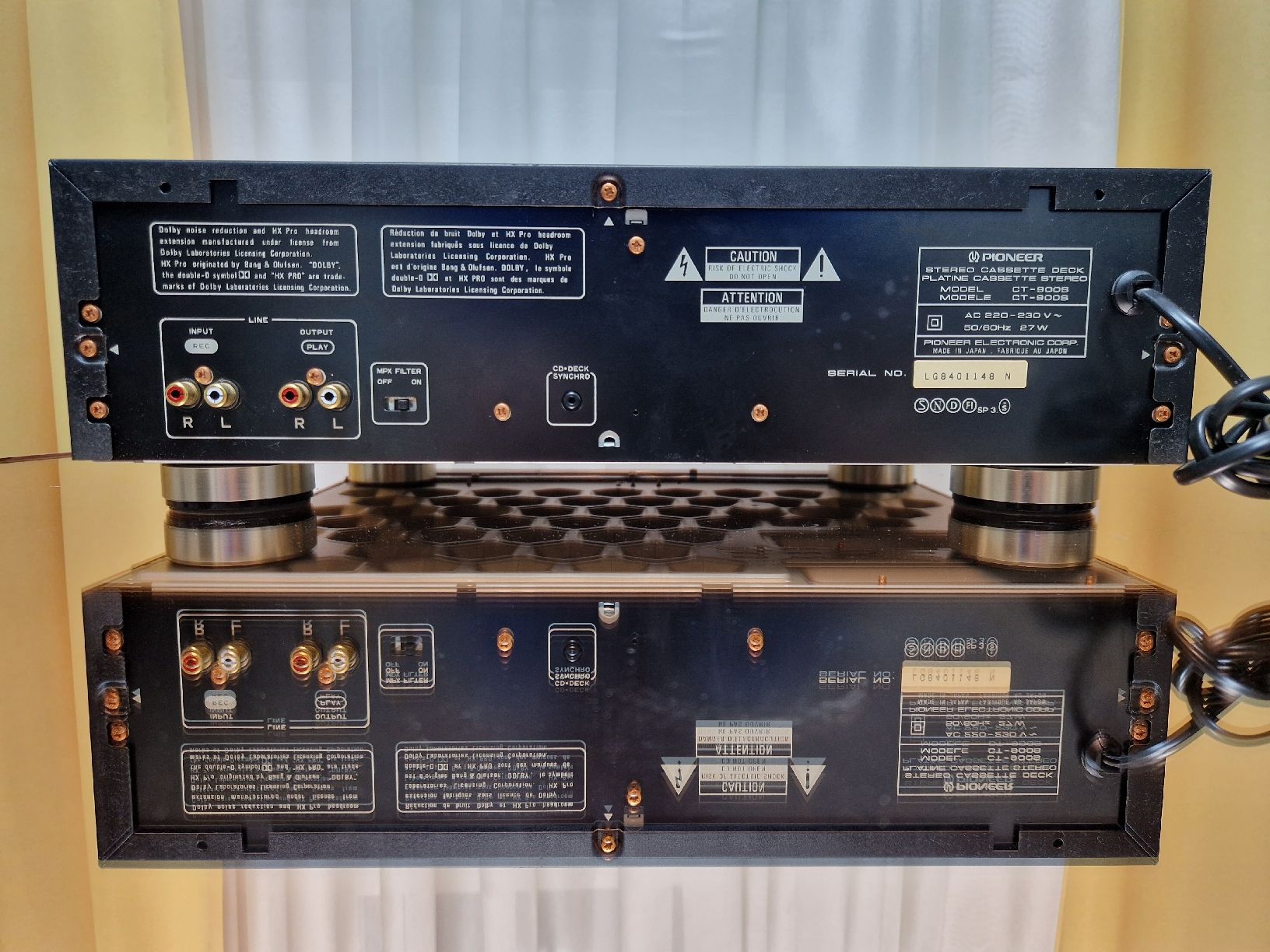 Pioneer Registratori: Pioneer CT-900S – Usato da Arbon venduto da Mayak_Sound 6