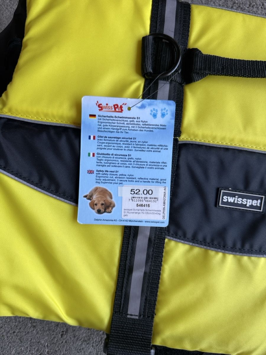 Swisspet Gilets de sauvetage: Schwimmweste Hund – Neuf avec emballage d'origine à Oberägeri par cmonbrunner 1