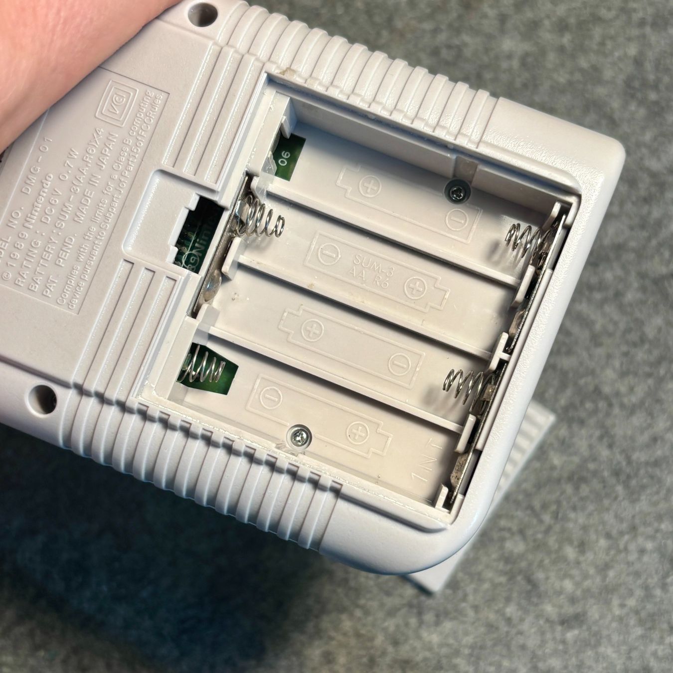 Nintendo Console: GameBoy Classic DMG-01 Konsole – Usato da Mollis venduto da GamingCorner 2