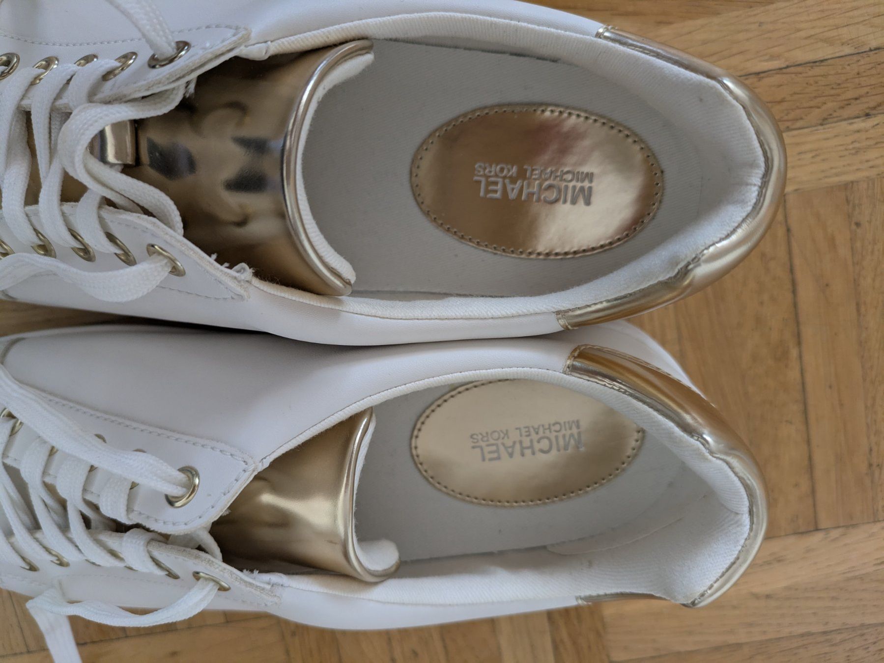 Michael Kors Scarpe da donna: Michael Kors Sneaker 'KEATON' en blanc Taille39 – Usato da Genève venduto da qxx_8css 1