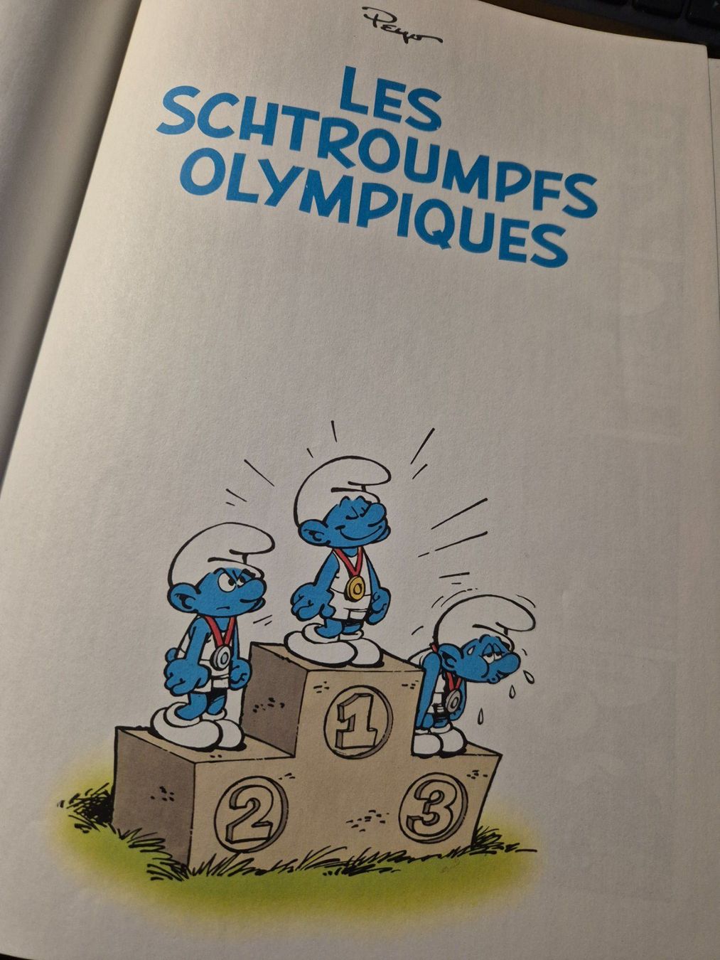 Comics: LES STROUMPFS OLYMPIQUES, par Payo - DUPUIS – Gebraucht aus St-Léonard von thipif 1