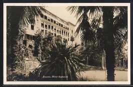 AK Locarno, Hotel Esplanade, 1927
