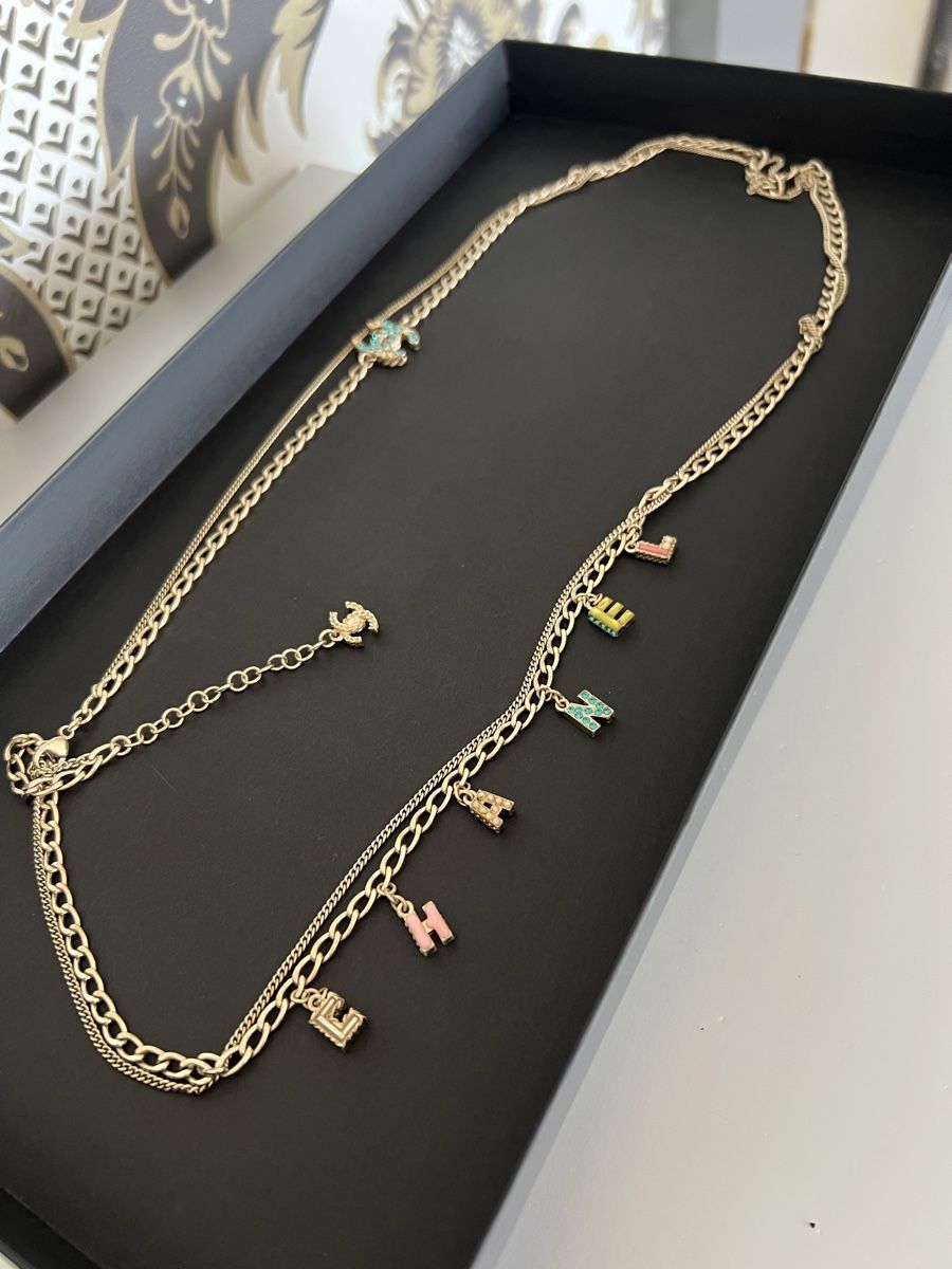 Chanel Catenine: Original CHANEL Doppel-Halskette – Usato da Meilen venduto da Sonne66