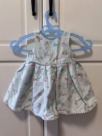 Gr.68 Babykleidchen Sommerkleid festlich 3-6M