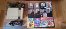 Nintendo NES + 12 jeux rétro Mario – testée fonctionnelle