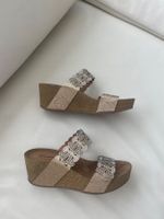 MUST HAVE - edler und stylischer Sommerschuh, Gold, 38