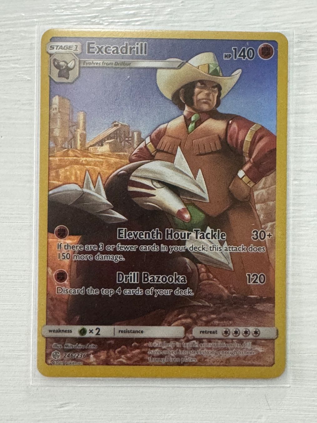 Pokémon Carte collezionabili: Excadrill - 246/236 EN – Usato da Schachen LU venduto da danb86