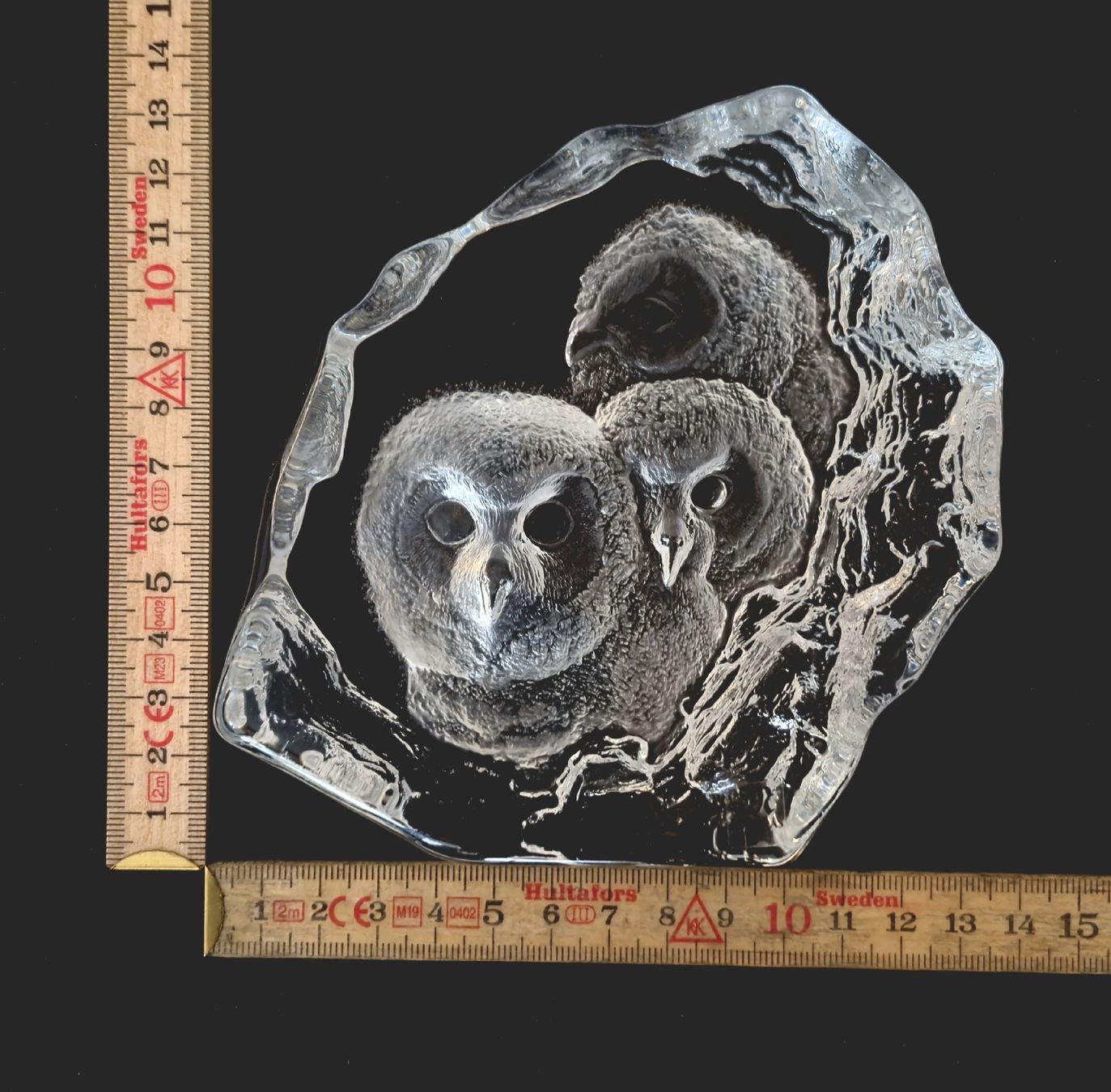 Sculture & Statue: Owlets - Crystal Sculpture | 33537 – Nuovo (secondo la descrizione) da Flums venduto da TheNorthMan 1