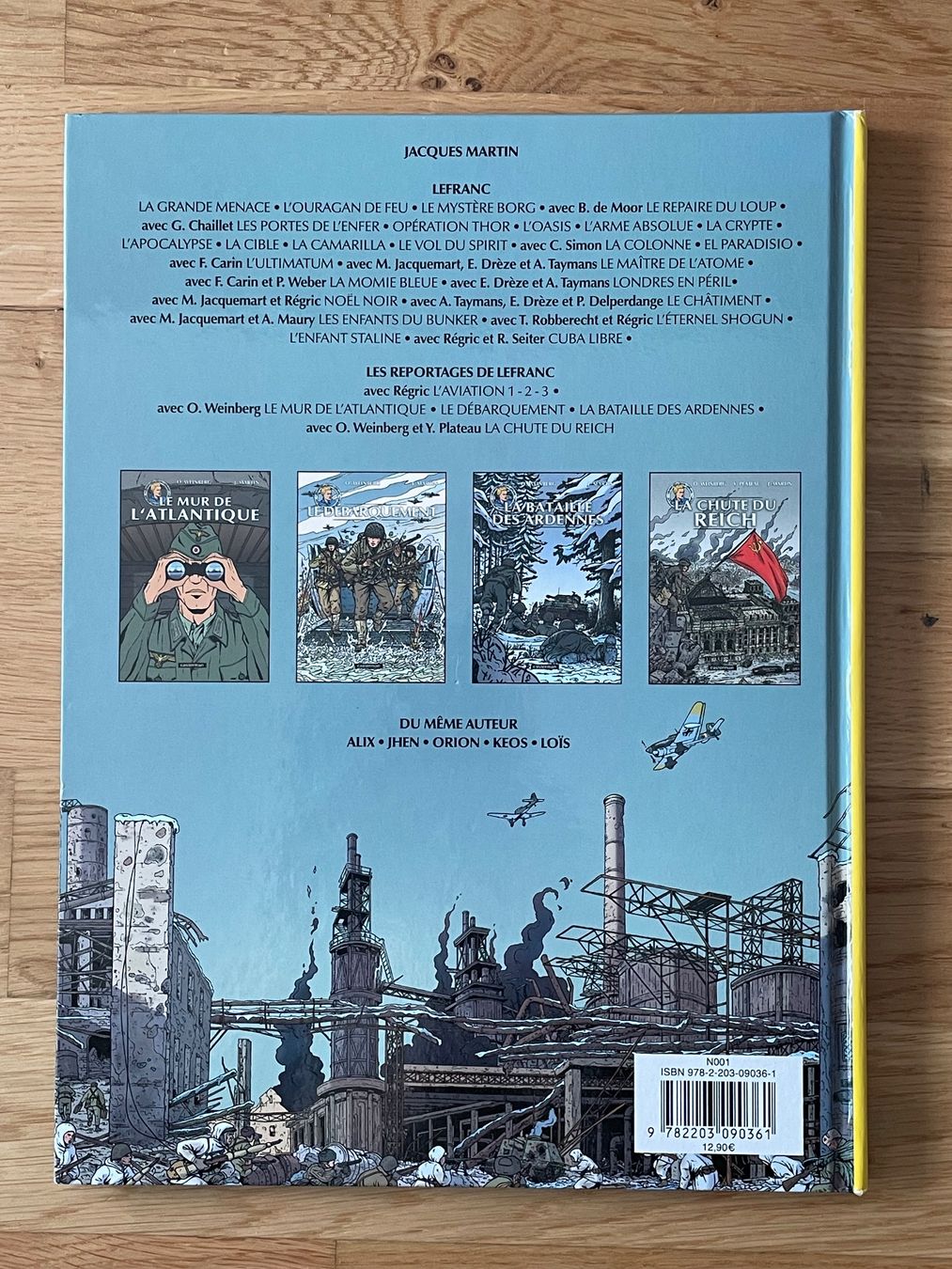 BD: LEFRANC : LA CHUTE DU REICH EO – D'occasion à Lausanne par gaugau61 1