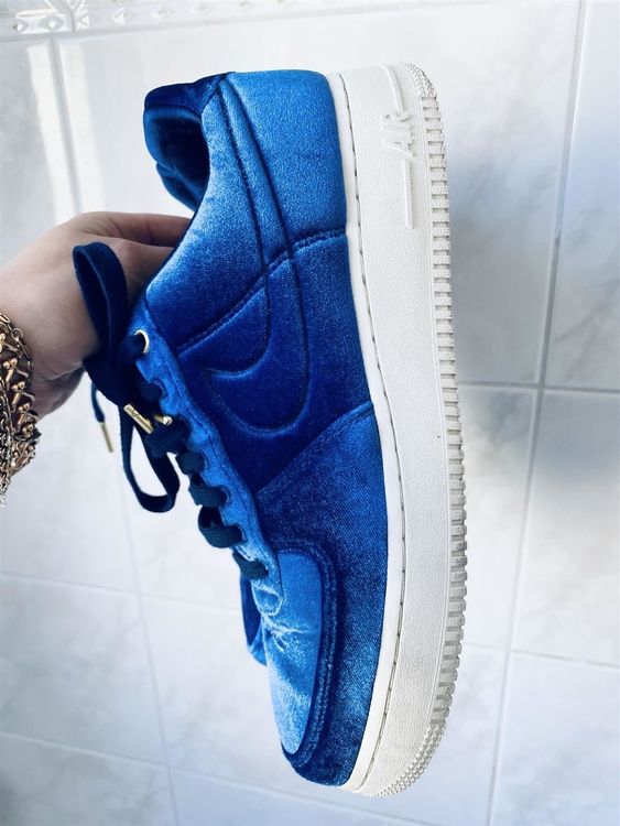 Nike Air Force 1 07 Prm Samt Blue Void Rar 41 Kaufen Auf Ricardo