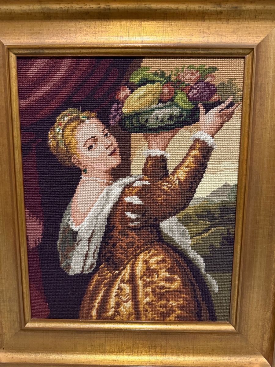 Foto & Immagini: Goble , "Frau mit Früchtekorb" – Usato da Schaffhausen venduto da stregina 1