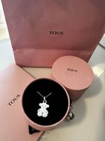 TOUS Teddy Bear Necklace Silver 925 New